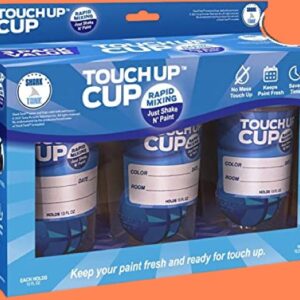 Touch Up Cup Paint Storage Containers (13 Oz, Pack Of 3)