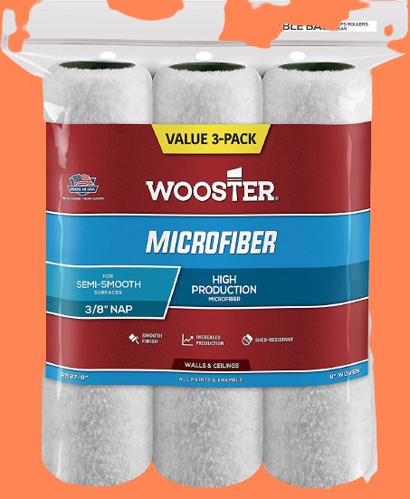 Wooster Brush R527-9 Microfiber Paint Roller