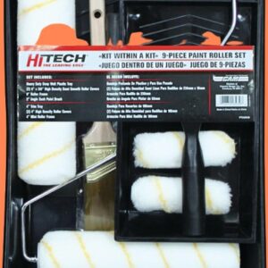 Hi Tech Paint Tray Kit With Deep Well 9 Piece