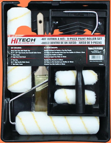Hi Tech Paint Tray Kit With Deep Well 9 Piece