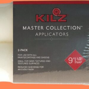 Kilz Professional 9 Inch White Velvet Paint Roller Cover