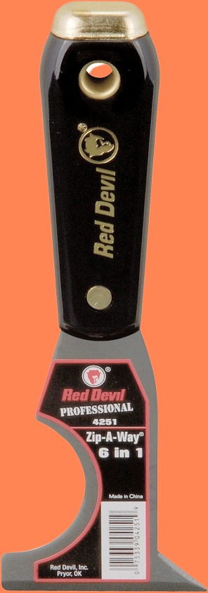 Red Devil 6 In 1 Painter's Tool 1 Pack
