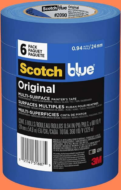 Scotchblue Original Painter's Tape 6 Rolls