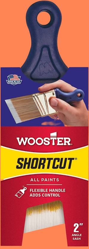 Wooster Brush Shortcut Angle Sash Paintbrush 2 Inch