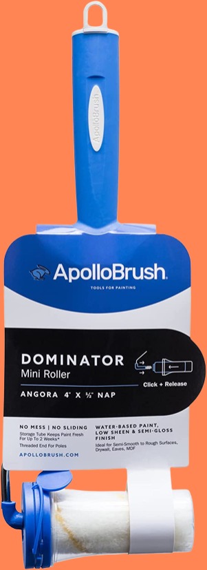 Apollo Brush Dominator Series Angora 4 Inch