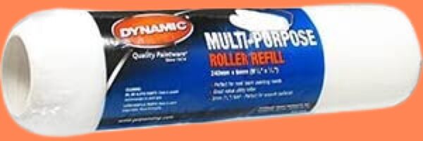 Dynamic 9 Inch Multi Purpose Economy Roller Refill 1 Pack
