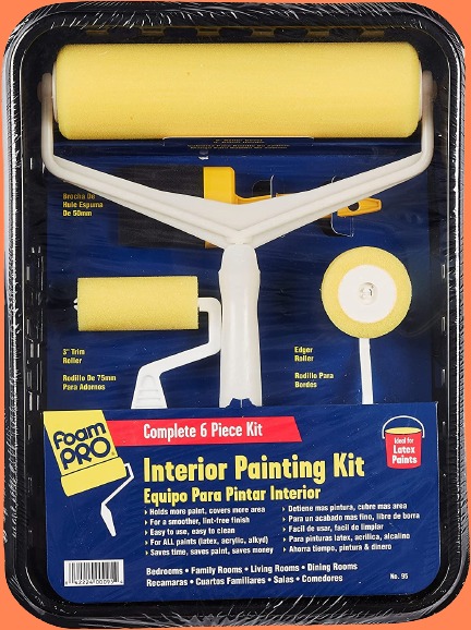 Foampro 9 Inch Painting Kit 6 Pieces