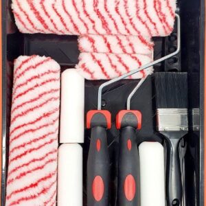 12pcs Paint Roller Set Tray Rollers