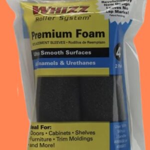4 Inch Foam Roller Cover Black 2 Pack