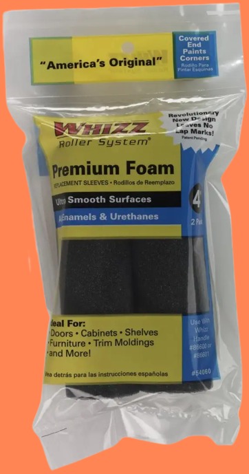 4 Inch Foam Roller Cover Black 2 Pack