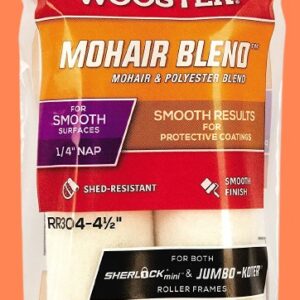 Jumbo Koter Mohair Blend Roller 2 Pack 4.5 Inch