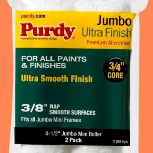 Jumbo Mini Ultra Finish Roller 2 Pack