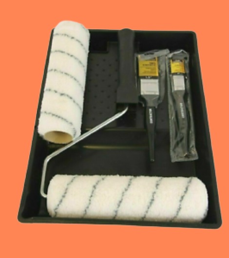 Paint Roller And Brush Kit