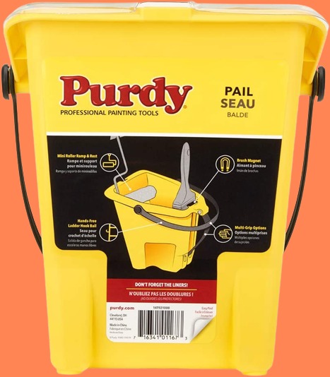 Purdy Painter's Yellow Pail