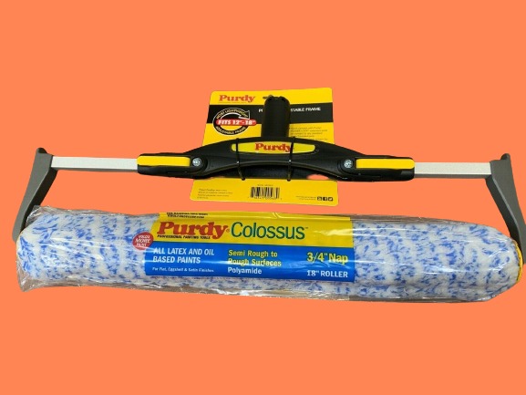 Quick Connect Adjustable Paint Roller Frame 18 Inch Roller