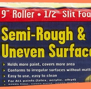 Semi Rough Unevens Surface 9 Inch Roller Cover