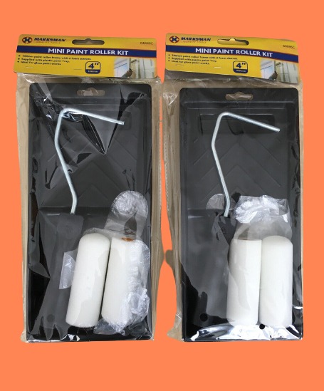 4 Inch Mini Paint Roller Set Of 2