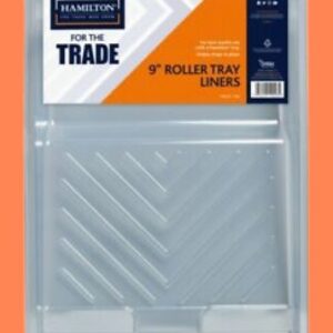 5x Hamilton Trade Plastic Painting Tray 9 Inch