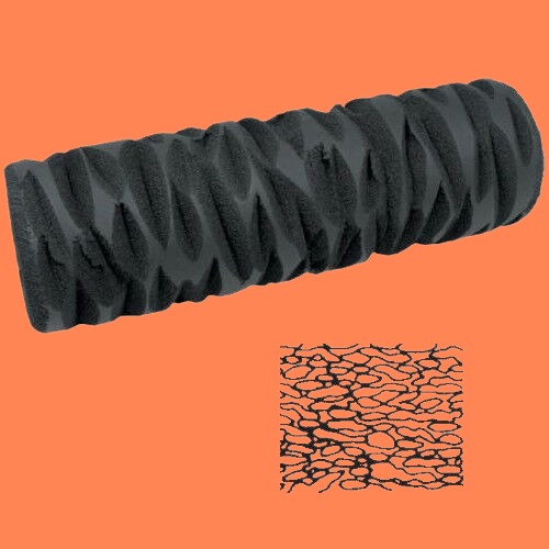 Kraft Tool Drywall Texture Roller Tree Bark Pattern