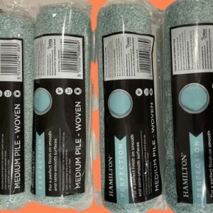 Medium Paint Pile Roller Sleeve 9 Inch X 4 Rollers
