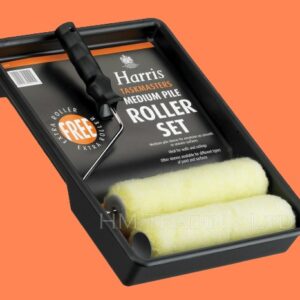 Paint Roller Tray Set 9 Inch Sleeve, Roller With Handle