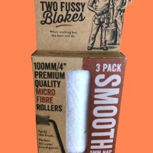 Two Fussy Blokes 3pk 4 Inch Microfibre Smooth Rollers