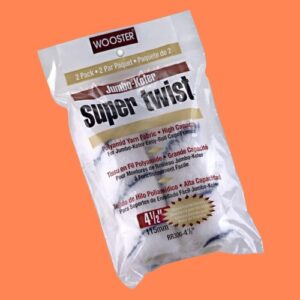 Wooster Super Twist Mini 4.5 Inch Paint Roller Sleeves X 2