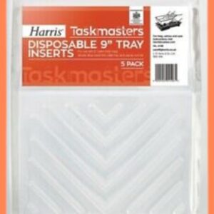 5x Harris Taskmasters Disposable 9 Inch Roller Tray
