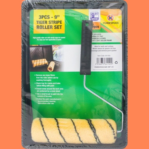 9 Inch Paint Roller Sleeves Set 3 Pce