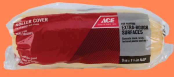 Ace 9 Inch Paint Roller Cover Rough Surfaces