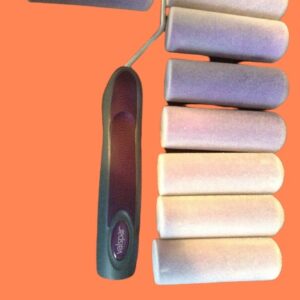 Mini Roller And Eight 4 Inch Flocked Foam Sleeves