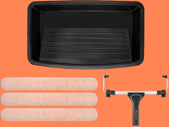 5pc Upgrading 18 Inch Paint Roller Tray Set