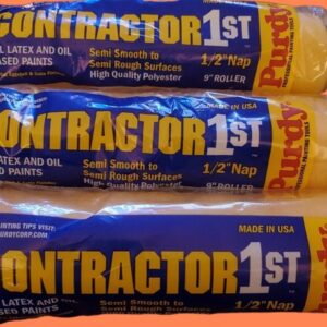 Purdy Contractor 1st 9 Inch Paint Roller 3 Pack