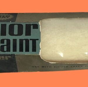 60s Sears 7 Inch Interiors Latex Paint Roller Cover Vintage Retro