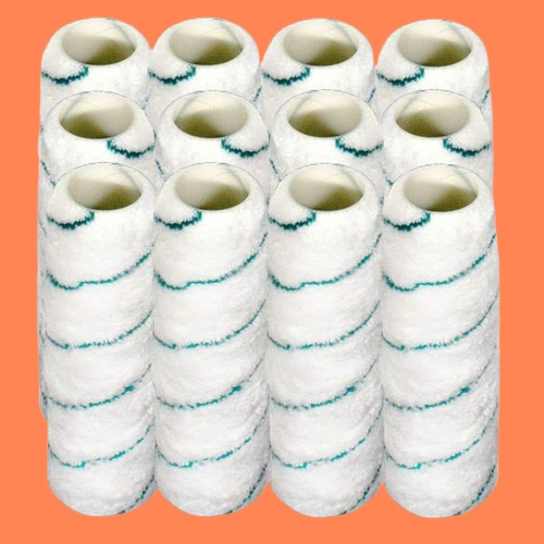 Linzer Paint Roller Cover 9 Inch Microfiber Shed Resistant Lint Free 12 Pack