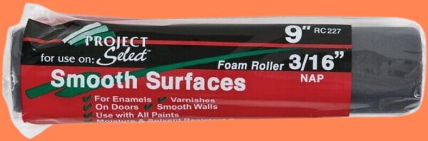 Linzer Paint Roller Cover All Paints Stains Paint 316 Inch
