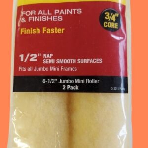 Purdy Jumbo Mini Golden Eagle Paint Roller Cover 2 Pack