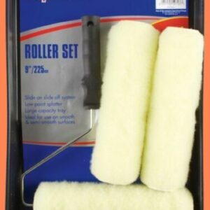 SupaDec DIY Decorating 9” Roller Frame and Tray Paint Set for Walls & Ceilings