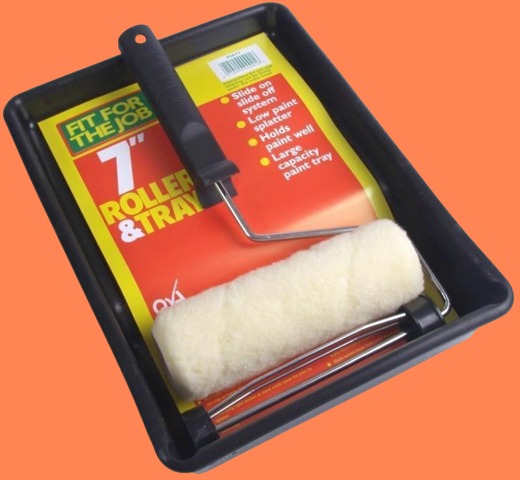 Fit For The Job Paint Roller And Tray Set Size 7 Inch