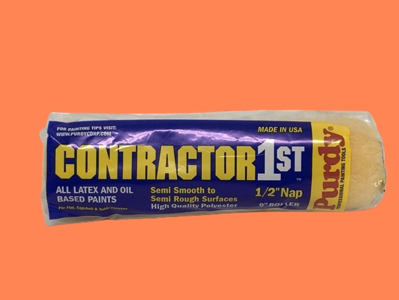 Purdy Contractor 1st Polyester 9 In Paint Roller Cover Lot Of 5