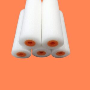 5 Pk Mini Paint Roller Small Sleeves Foam Pile Refills