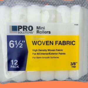 Pro Solutions 6.5 Inch Woven Nap Mini Rollers