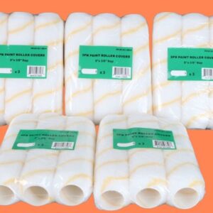 Lot Of 15 9 Inch X 3 Paint Roller Covers